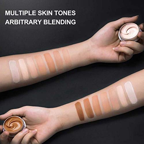 Tattoo Cover Cream, Waterproof Tattoo Concealer, Waterproof Tattoo Concealer Makeup Body Birthmark Scar Spots Cover Cream 10g X 2pcs - Image 4