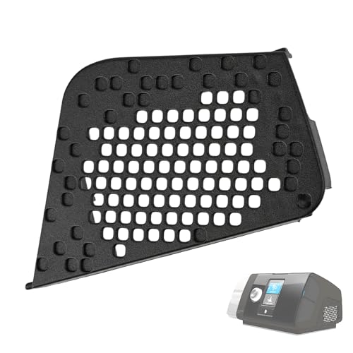 19729 Filter Side Cover for Resmed AirSense 10/AirStart 10/AirCurve 10, Filter Door Cap for CPAP/Autoset/VPAP Machines Replacement, Black