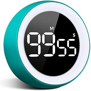 UNZANO Digital Kitchen Timer - 99 Minutes and 55 Seconds LED Display Visual