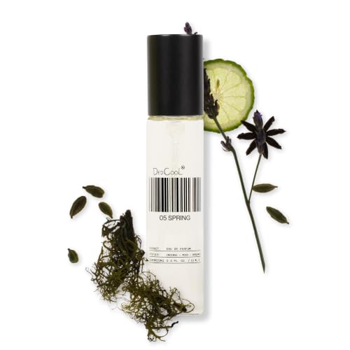 DedCool Eau de Parfum | 05 Spring | Incense, Moss & Bergamot | Clean Unisex Fragrance | Non-Toxic, Vegan | Travel Size Perfume, 15 mL