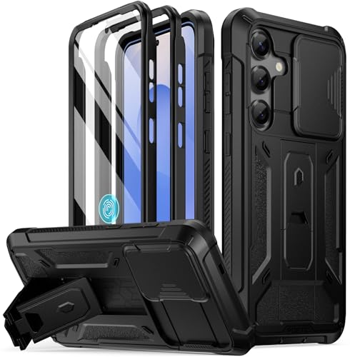 Coque Galaxy S25 Poetic Spartan avec cache objectif coulissant