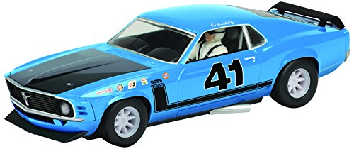 Scalextric C3613 Ford Mustang Boss 302 1969 Trans-Am Championship Ed Hinchliff Slot Car (1:32 Scale)