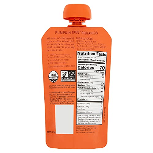 Peter Rabbit Organics Baby Pumpkin Carrot Apple O, 4.40 Oz #TOP1