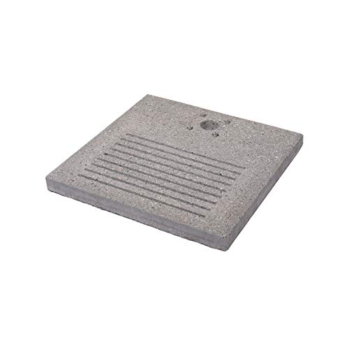 Bel-Fer Base Quadrata in Cemento Modello 42/BSE/8, con fenditore per Scarico a Perdere, per fontane 42/PS, 42/SR e 42/PSI