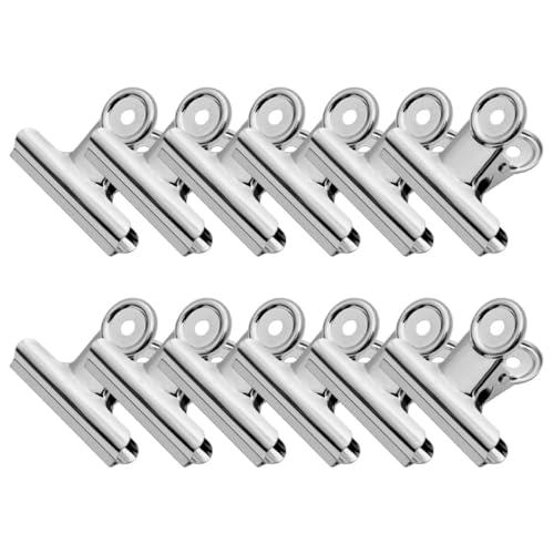 Clips profesionales para uñas 12 piezas metálicas miniatura 1