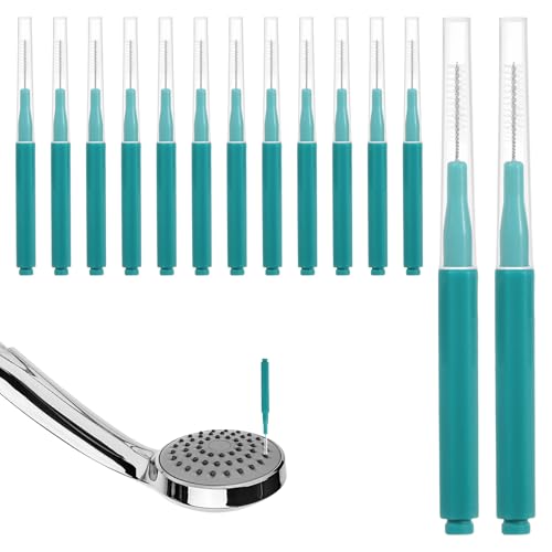 Image of 30 PCS Showerhead Cleaning Brushes Tool, Nozzle Unclogger Tool, Mini Shower Head Cleaner Picks Brush for Bathroom Shower Head Gap Nozzle Slot