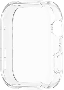 Rongep [Soft-Case] Huawei Watch Fit 5 Pro için 360° Kasa Koruyucu Yumuşak TPU Dokunma ve Netliği Etkilemeyen Fit 5 Pro Ekranı Darbelere Karşı Huawei Watch Fit 5 Pro Ekran Koruyuculu Kılıf (Şeffaf)