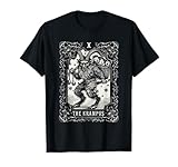 Krampus Tarot Card Design Christmas Season Evil Pajama Xmas T-Shirt