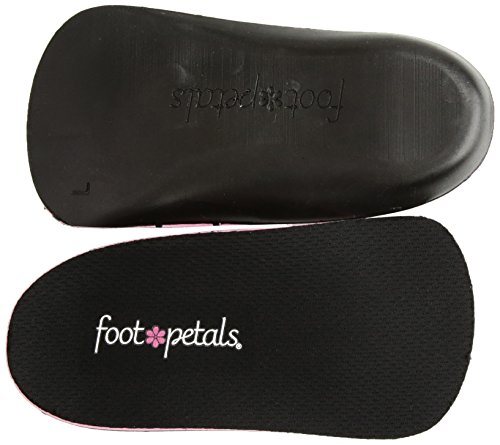 Foot Petals Women's Triple Play Insole-W, Black, Medium/One Size M US