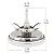 Grill Temperature Gauge for Char-Broil Grills, 1.85 Inch Diameter, Accurate BBQ Grill Smoker Thermometer Gauge Replacement
