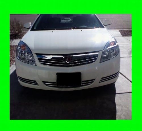 fits 2007-2009 Saturn Aura Chrome Grille Grill KIT 2008 07 08 09 XR XE