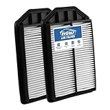 RVgolf 2PCS Engine Air Filter Fit for 2007-2009 Honda CR-V CRV 2.4L Air Filter Replacement Engine