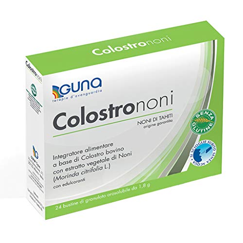 Preisvergleich Produktbild GUNA Colostro Noni Integratore Alimentare 24 bustine orosolubili