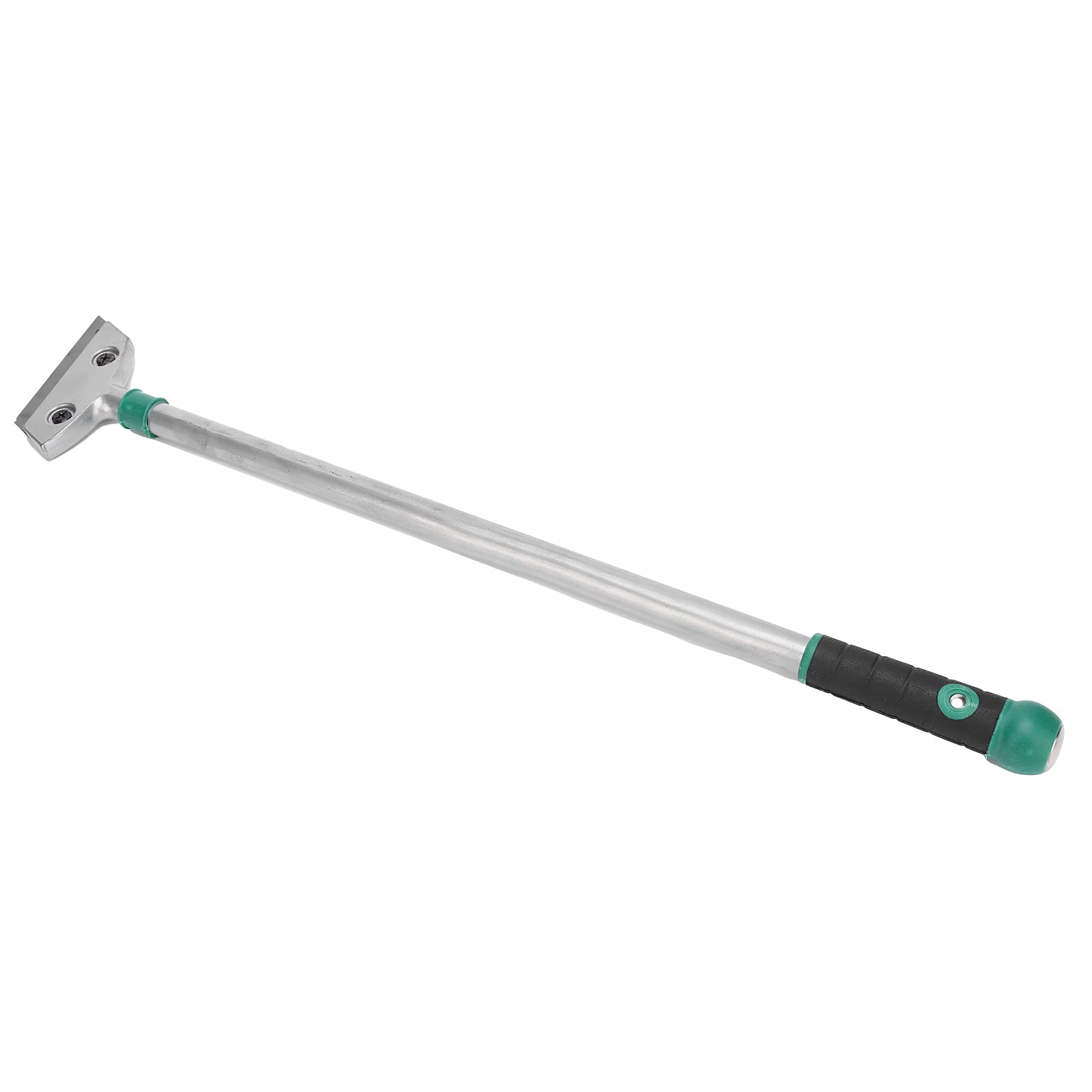 6 Piezas Cuchillo Rascador de Aleación de Aluminio para Limpieza de Paredes de Vidrio de Piso Herramienta Rascadora de 60 cm con Cuchilla de Afeitar Reemplazable y Mango de Goma