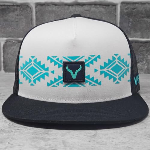 Image of Vexil American Rancher Adjustable Snapback Western Lifestyle Rodeo Southwest Inspired Meshback Hat