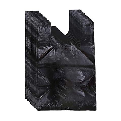Bolsas de basura negras Xiluck para desecho personal de servilletas sanitarias, 200 unidades Cover
