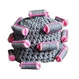 Wynrzyj Unisex Erwachsener Lustiger Vermieter Perm Cosplay Party Accessoires Kostüm Gestrickt Lockig