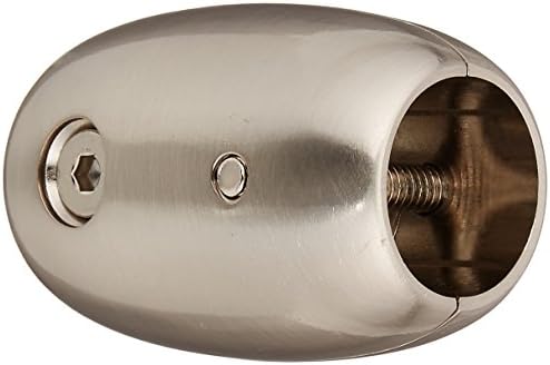 Fanimation Downrod Coupler 1.97 Inches Tall and 1.97 Inches Wide with Brushed Nickel Finish