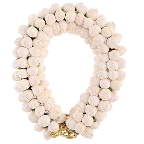 Artificial Jasmine Mogra Flower Hair Gajra Garland Juda Decoratio...