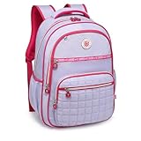 Mochila Feminina Kika Escolar Costa Grande Juvenil Notebook (Lilas)