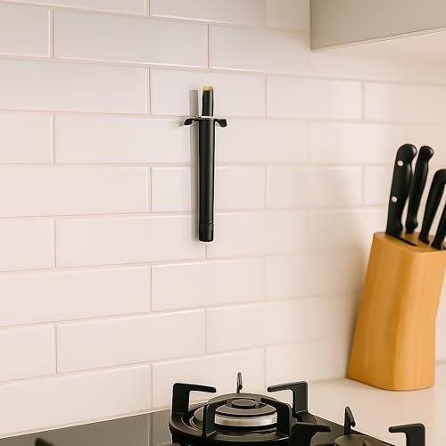 Image of Nirency Long Lasting Manual Kitchen Lighter | Spark Ignition Lighter for Gas Stove & Burner for Home, Restaurant and Outdoor Use - Regular Size Handle with Grip Guard