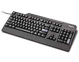 Cantidad de teclas: 104 Lenovo 4X30E51034 - Teclado (Estándar, Alámbrico, USB, Negro)