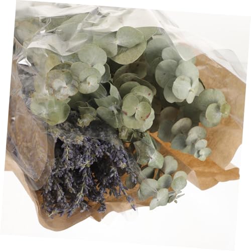 SHINEOFI ramo de lavanda y eucalipto seco para ducha miniatura 6