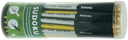 KOH-I-NOOR 2B Sudoku Graphite Pencil with Eraser in Tub (Pack of 36)