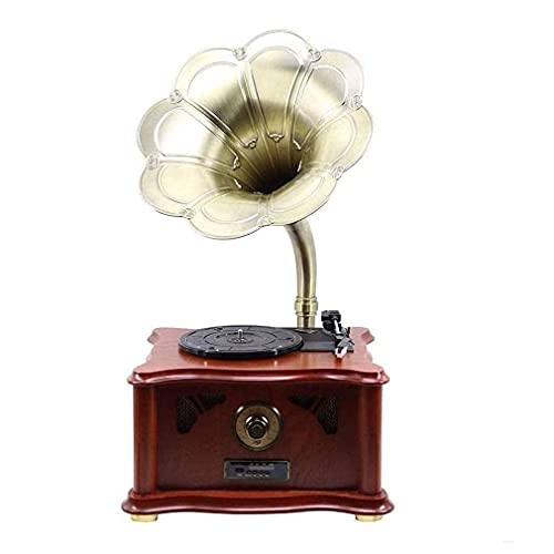 Boîte à Musique héritage Vintage Classique décoration de la Maison rétro Antique Gramophone phonographe Platine Vinyle Tourne-Disque avec klaxon Support Fonction Bluetooth adapté à - Les Beatles, Paul McCartney, John Lennon, RIngo Starr, George Harrison Boîte à Musique héritage Vintage Classique décoration de la Maison rétro Antique Gramophone phonographe Platine Vinyle Tourne-Disque avec klaxon Support Fonction Bluetooth adapté à