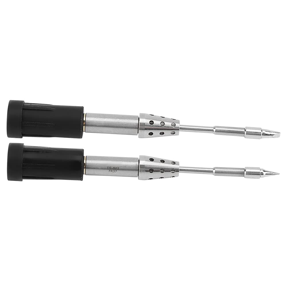 Wymiana grotu lutownicy TS80 Wysokowydajne, wtykowe elektryczne groty lutownicze do zestawu lutownicy cyfrowej TS80 Metal 100 mm 1 lub 2 sztuki (TS-D25/B02)