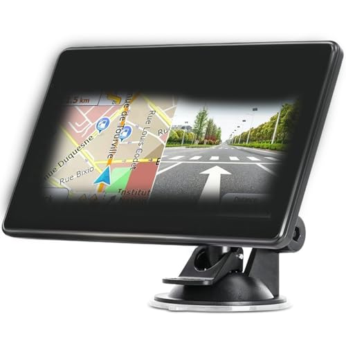 GPS Navigator for Car Truck RV, 7 Inch Touch Screen GPS for Car