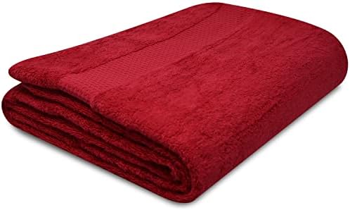 Towelogy® Super Soft Luxurious Bath Sheets Extra Large 100% Egyptian Cotton Bathroom Shower Towel Super Absorbent Hotel Quality Fade Resistant 90x140cm | Machine Washable (Black Noir, 1)
