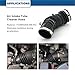 Air Intake Hose Compatible with 2008-2012 Honda Accord 2.4L EX EX-L LX LX-S Submodel 2012-2015 Honda Crosstour 2.4L - Intake Filter Tube Replaces # 17228R42A00 696-053 - Air Intake Duct Tube Boot