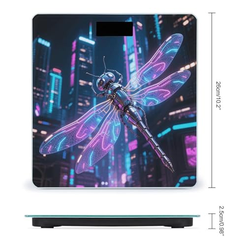 Báscula Digital para Baño Cybernetic Dragonfly 400 Lb miniatura 2