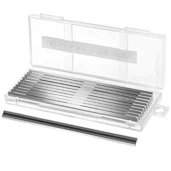 AOLAMIGOD 3-1/4" Planer Blades Knives (10 Pack) - HSS Replacement for DeWalt, Makita, Ryobi HPL50K, Bosch &amp; Craftsman More 3 1/4 inch | 2X Durable &amp; Precision-Cut