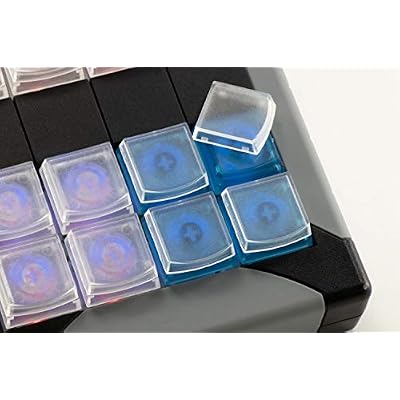 X-keys Keycap Cherry MX Compatible (1x1, Blue, 10 Pack)