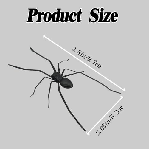 Imán Decorativo 3D de Araña para Refrigerador 6 Piezas miniatura 6