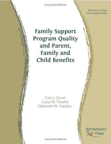 Family Support Program Quality and Parent, Family and Child Benefits ...