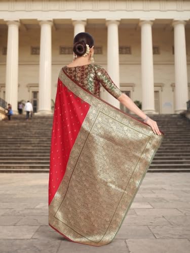 Monjolika Fashion kanjivaram silk saree in soft silk – image 5