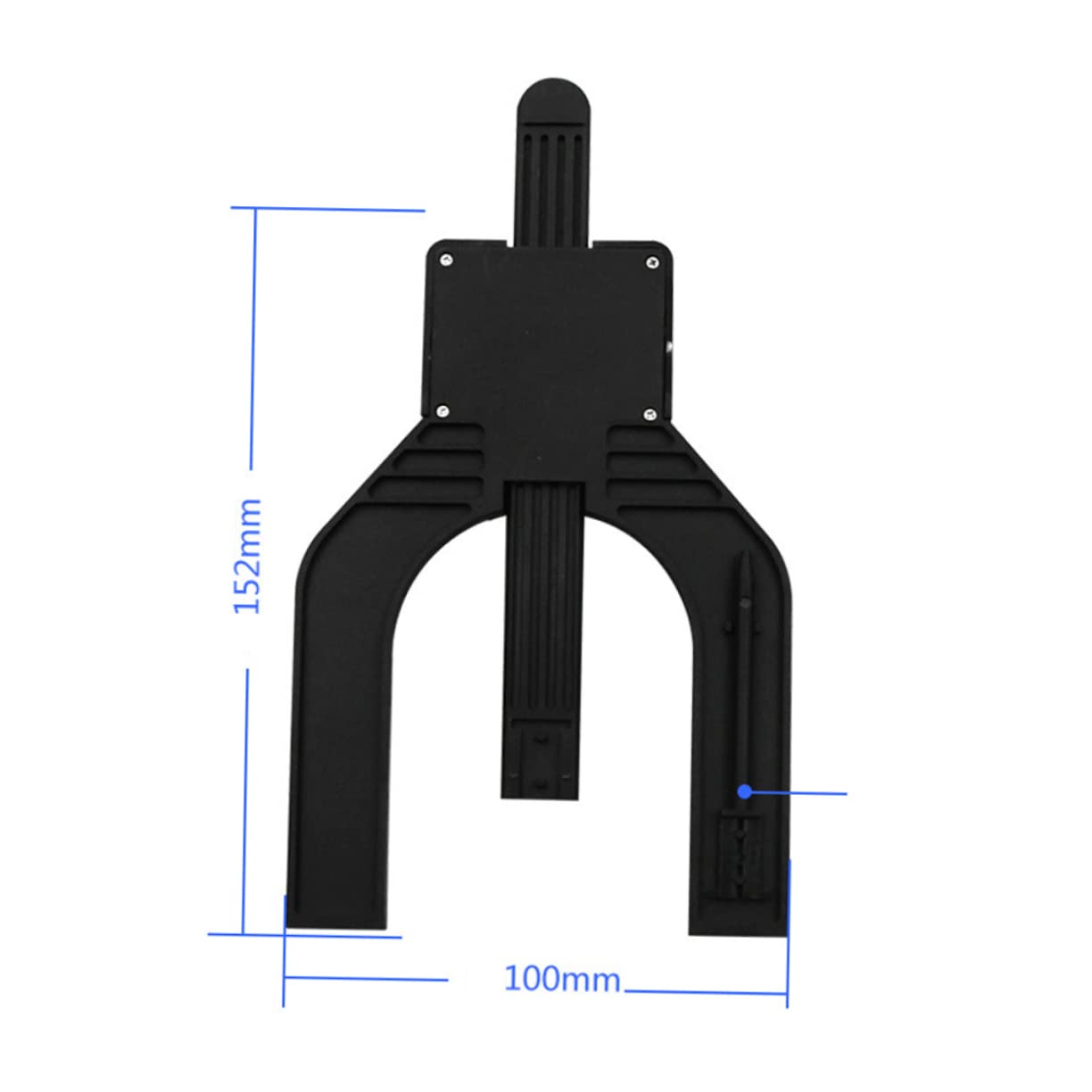 Housoutil 3pezzi Misuratore Di Digitale Per Carpenteria Righello Di Profondità Con Display Strumento Di Misura Resistente e Facile Da Usare Per Lavori Di Falegnameria e Edilizia