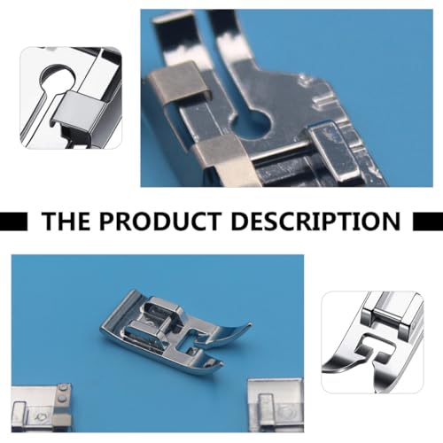 Cabilock set 3 pies prensatelas para máquina de coser miniatura 4