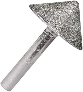 Lotatheta Tapered Drill Bit Chamfer Cutter Countersink Diamond Grinding Hole Tool 30mm Dia 90 Degree 8mm Shank For Ceramic Glass Marble Wood