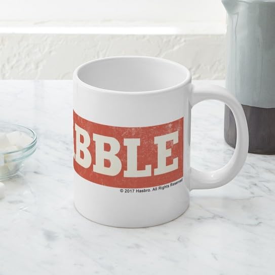 CafePress Vintage Scrabble Logo 20 Oz Ceramic Mega Mug 20 oz Ceramic Coffee Mega Mug