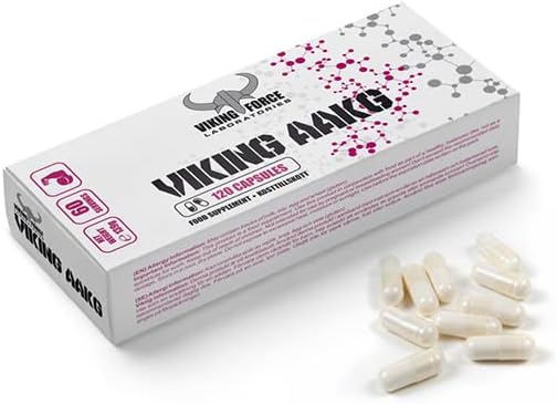 VIKING FORCE AAKG capsules- 120 capsules, 60 servings, 139 grams, Food Supplement for improved supply of Nutrients