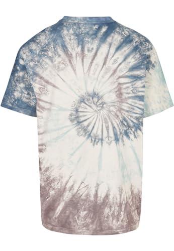 Urban Classics Oversized Tie-Dye Hombre Camiseta Blanco Roto XL 100% algodón Regular