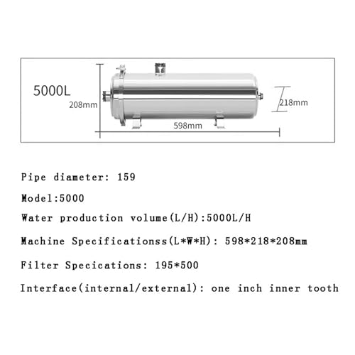 Filtre à eau membrane ultrafiltration 0.01μm haute performance - 3