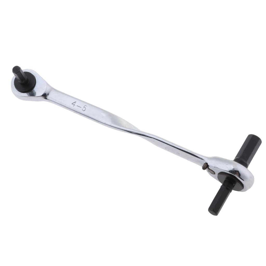 Yixannx Heavy Duty Ratchet Spanners Made Chrome Molybdenum Steel Offer Top Performance For All Task Requirements Double End Ratchet Wrench Hexagon Spanner