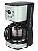 Korona 10665 Cafetera Retro | Menta | 1,5 Litros | Cafetera de filtro | Pantalla LCD | Temporizador | incl. Filtro permanente (Menta)