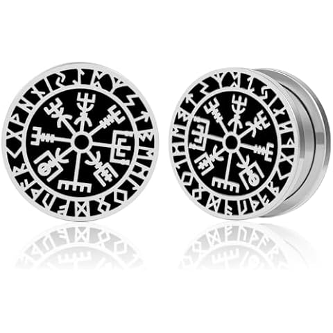 DOEARKO Stainless Steel Ear Stretchers Cover