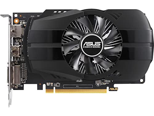 ASUS Phoenix AMD Radeon RX 550 Graphics Card (PCIe 3.0, 4GB GDDR5 Memory, HDMI, DisplayPort, DVI-D, FreeSync, IP5X Dust Resistant, Dual Ball Fan Bearings, Auto-Extreme, Compact Design)
